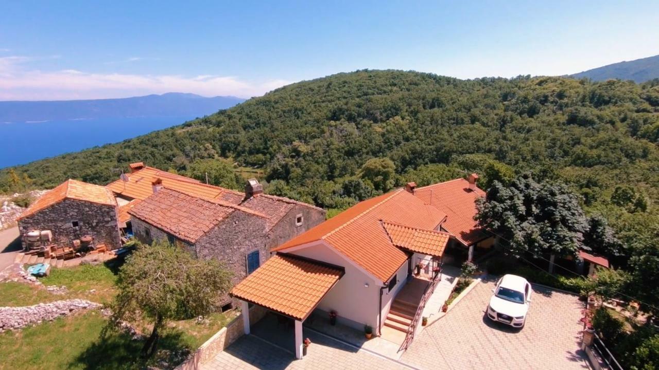 Apartment Podini Brseč Eksteriør bilde